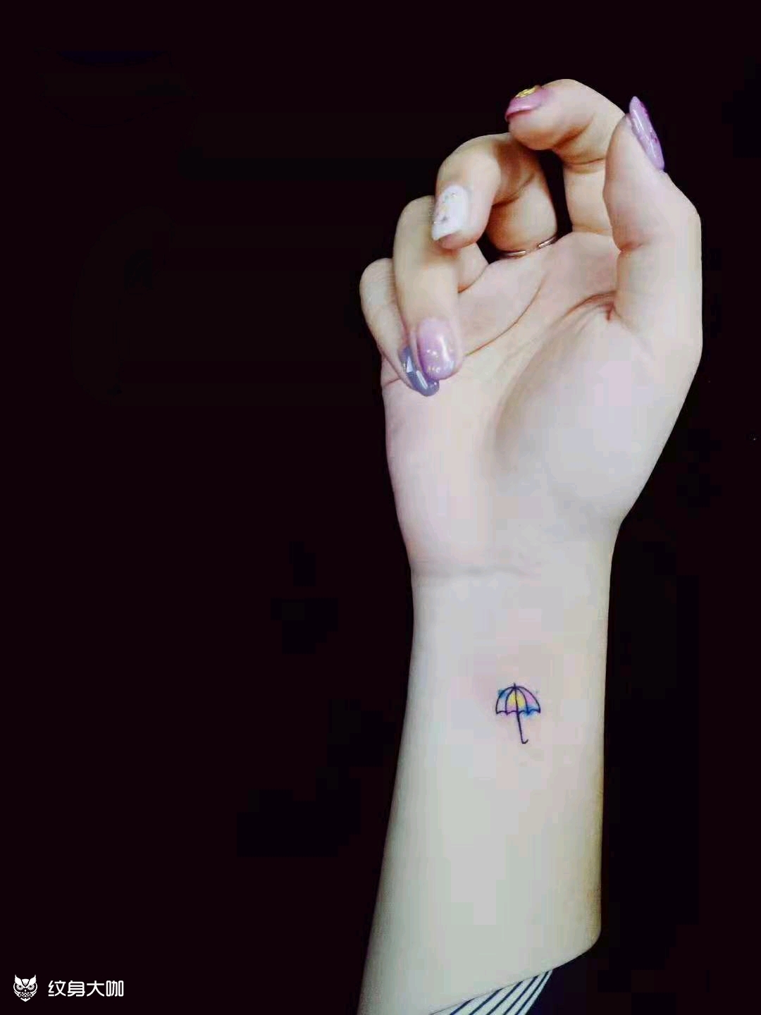 雨伞_纹身图案手稿图片_雨造的纹身作品集