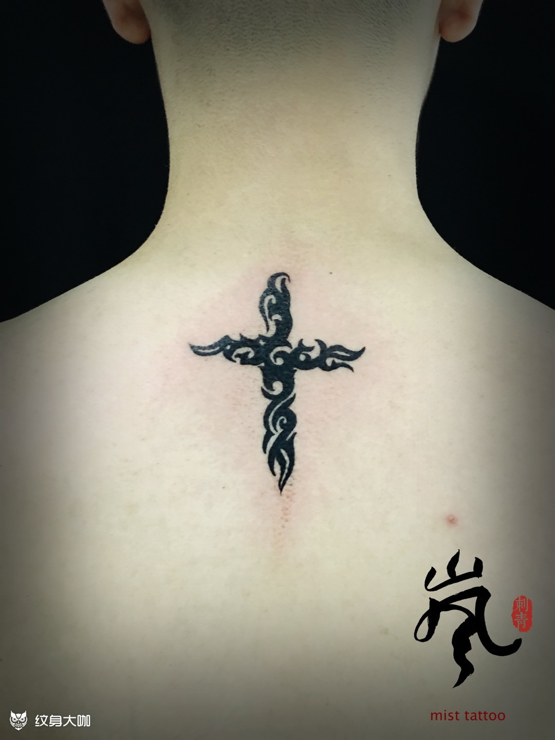 十字架图腾_纹身图案手稿图片_喜仔的纹身作品集