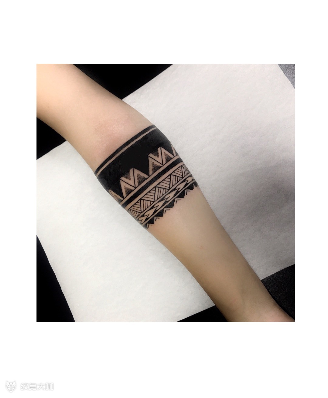 手环遮盖_纹身图案手稿图片_佳佳的纹身作品集