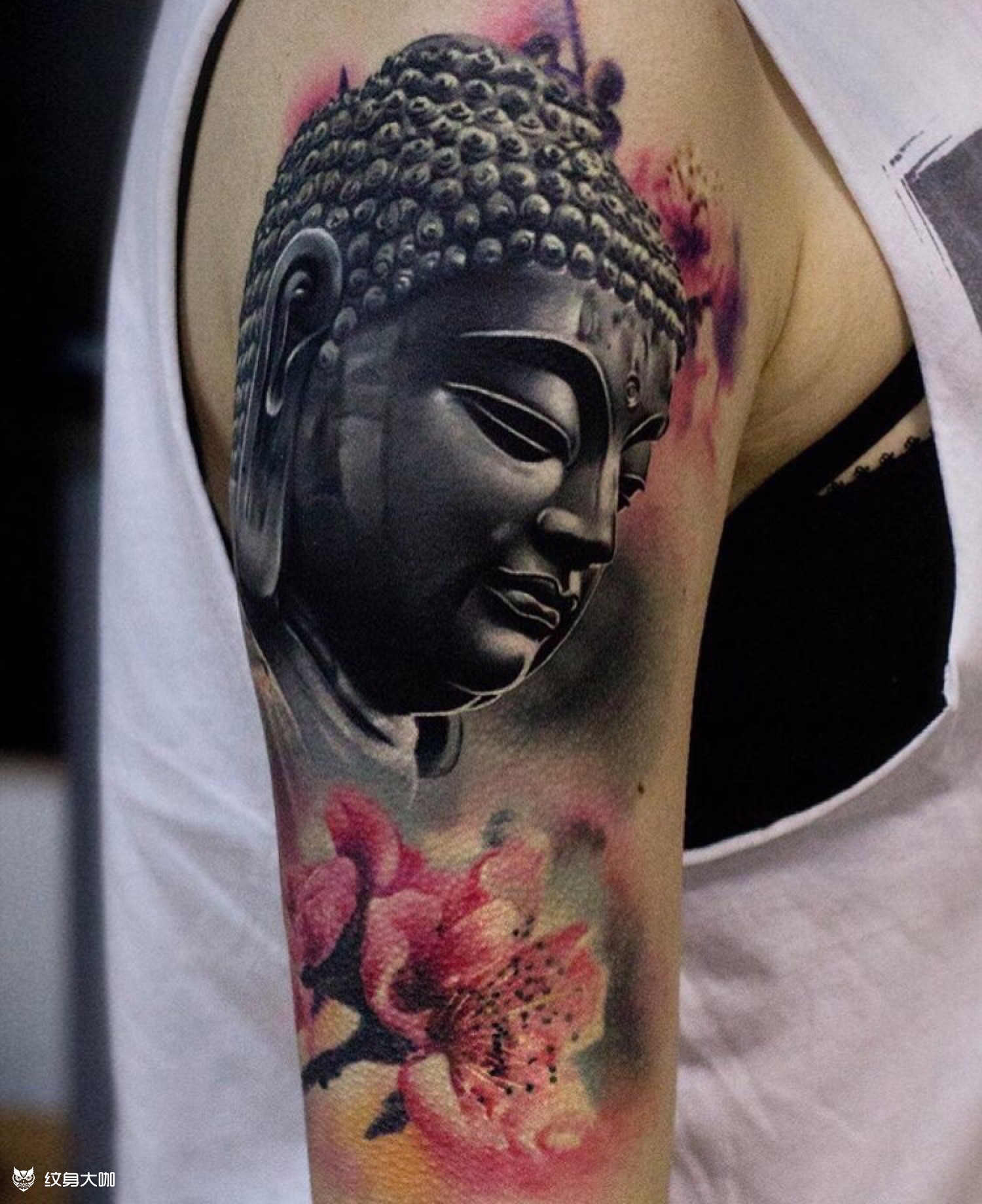 佛_纹身图案手稿图片_雕飞的纹身作品集
