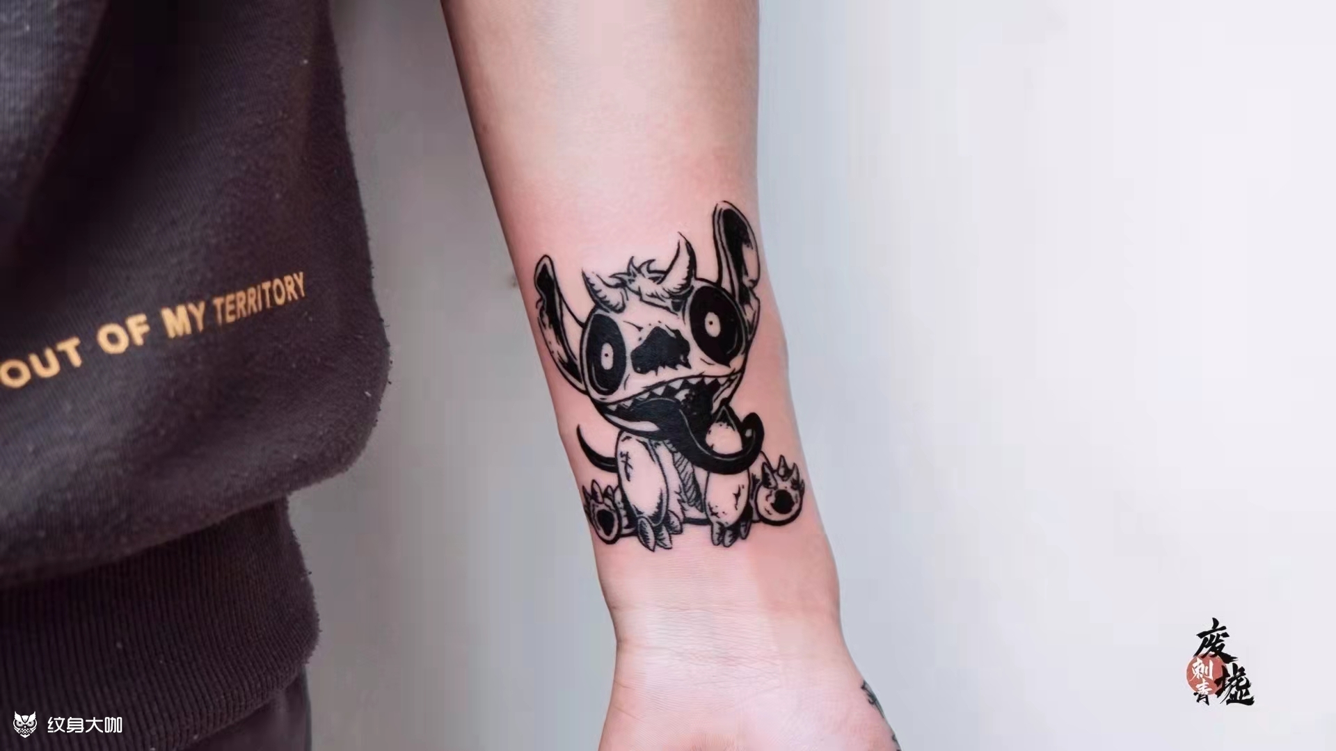 史迪仔_纹身图案手稿图片_废墟刺青的纹身作品集