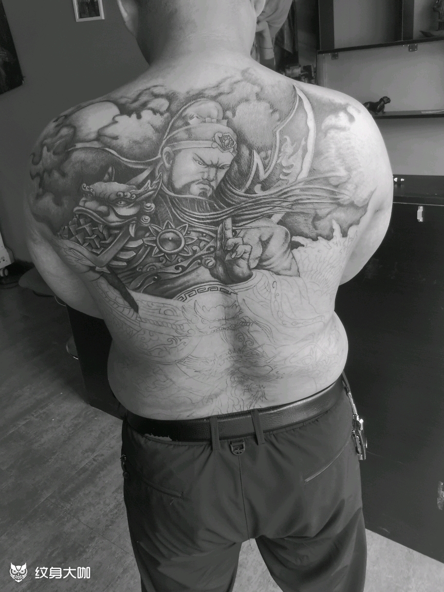 关公_纹身图案手稿图片_匠一 东东的纹身作品集