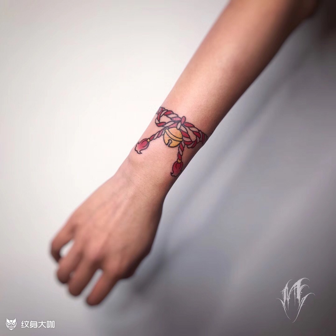 老传统 手环_纹身图案手稿图片_雕排九的纹身作品集