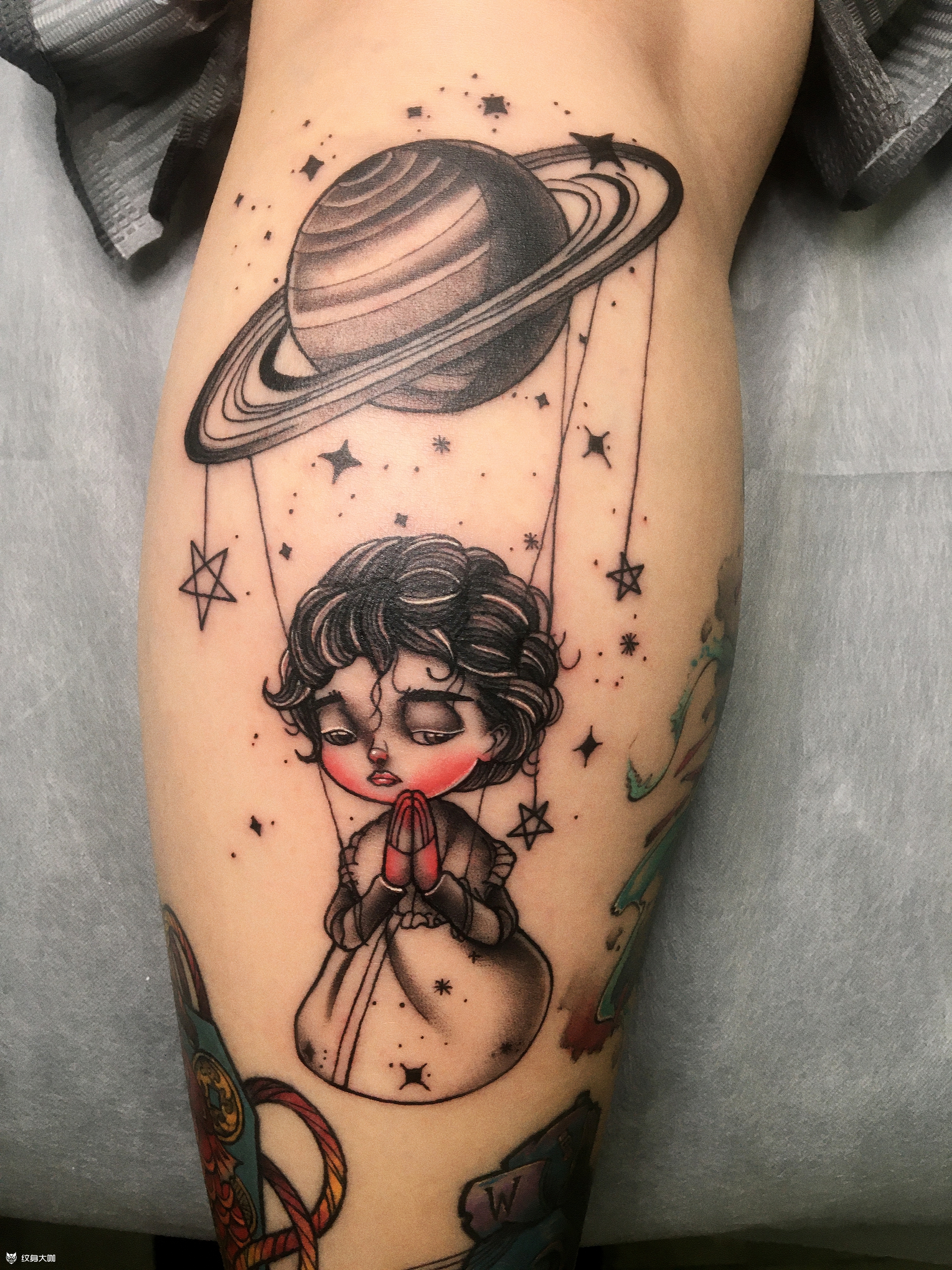 祈祷木偶娃娃_纹身吧社区 - 纹身大咖