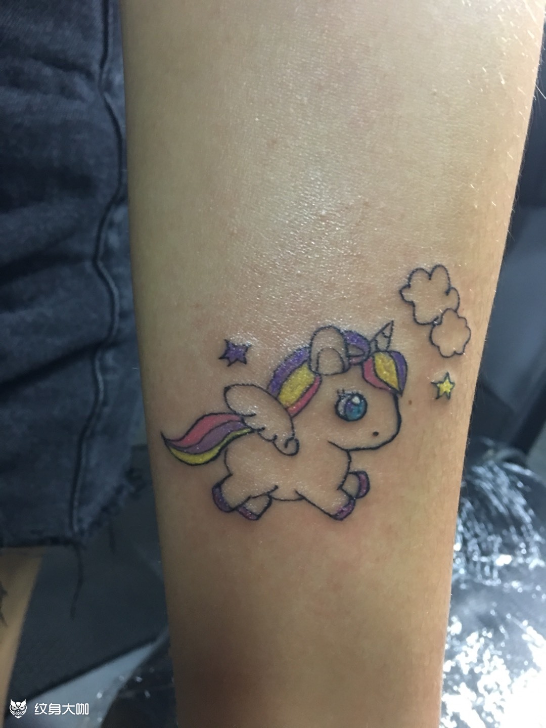 小马宝莉_纹身图案手稿图片_大明的纹身作品集