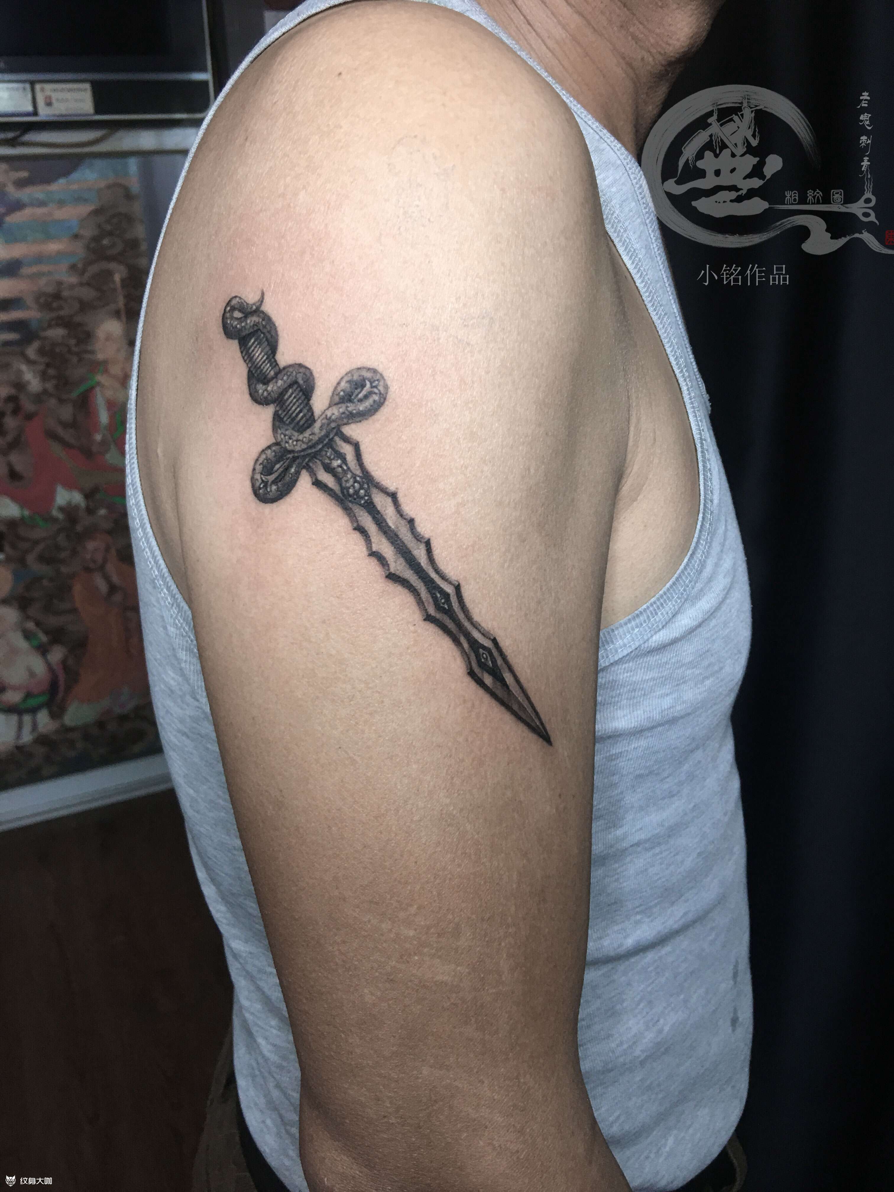 剑_纹身吧社区 - 纹身大咖