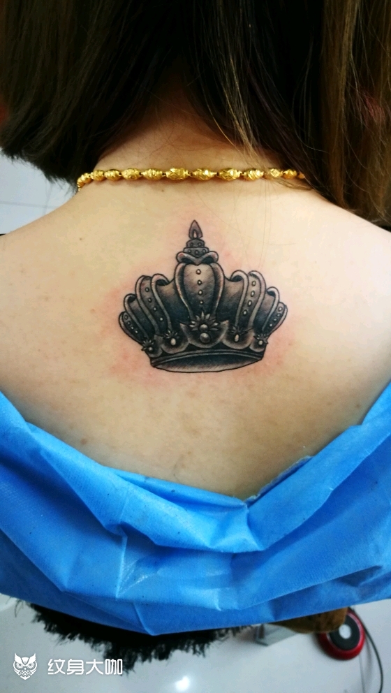 小皇冠_纹身图案手稿图片_颜坤的纹身作品集