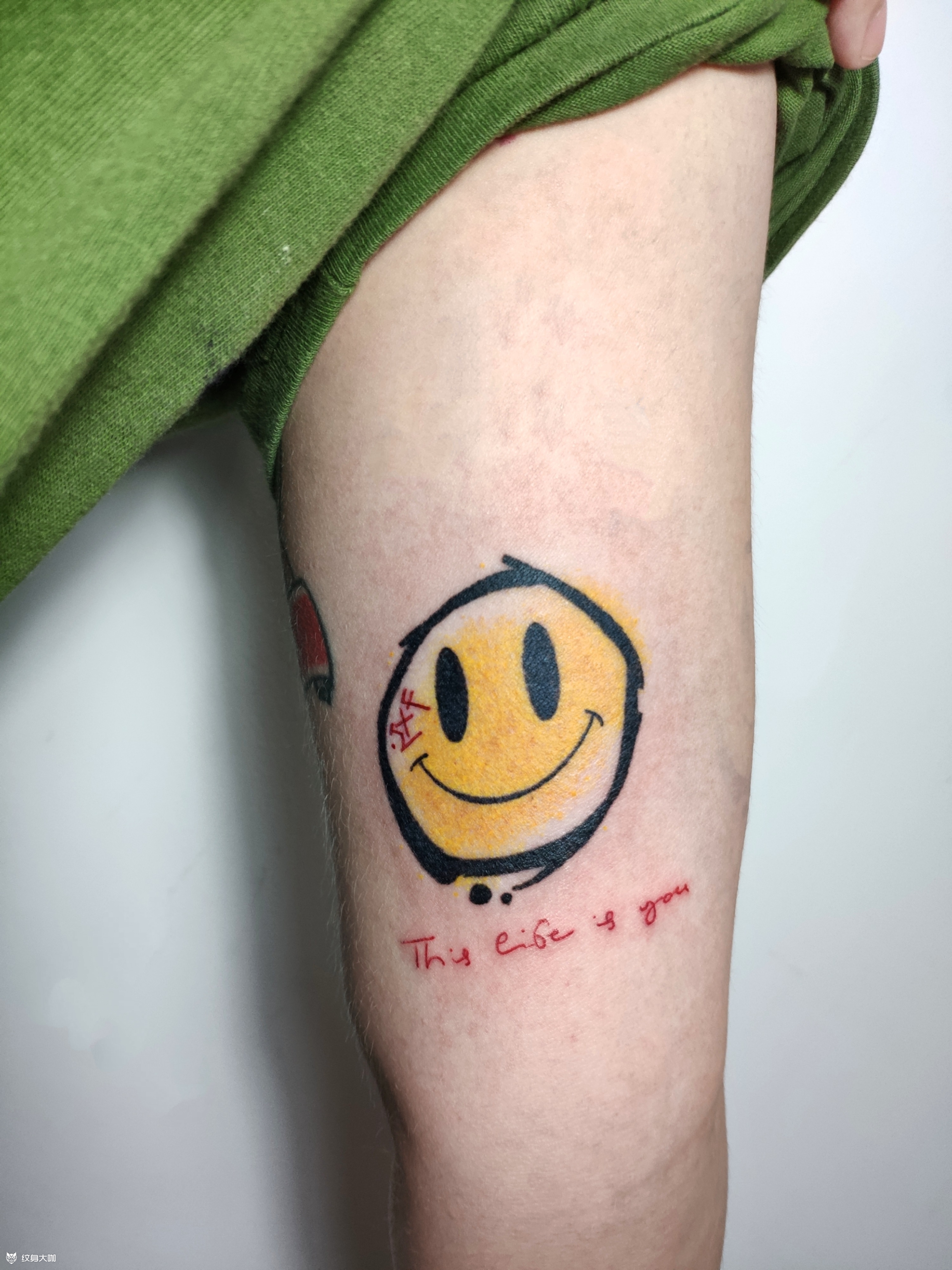 笑脸_纹身吧社区 - 纹身大咖