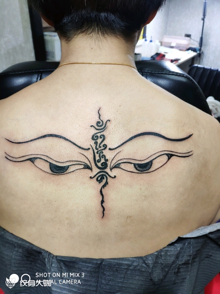 般若法眼_纹身图案手稿图片_子龙的纹身作品集