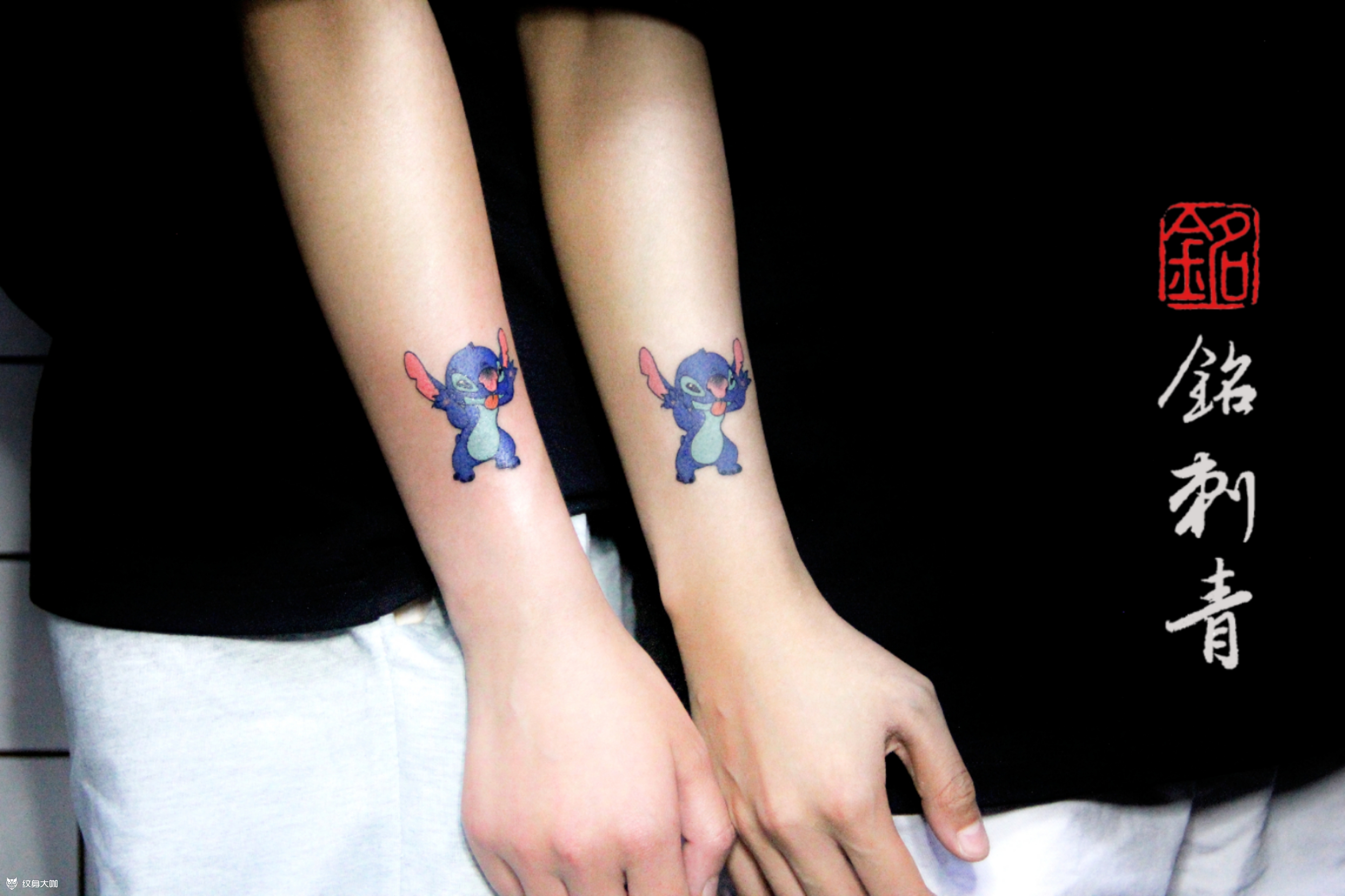 史迪仔_纹身图案手稿图片_包子的纹身作品集