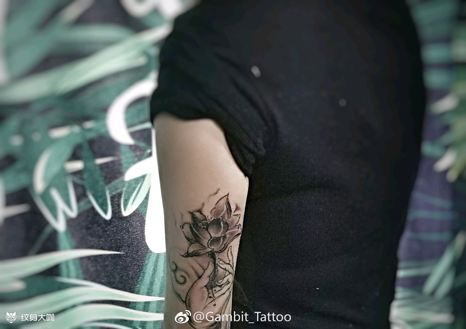 纹身图案手稿图片_小赵同学的纹身作品集