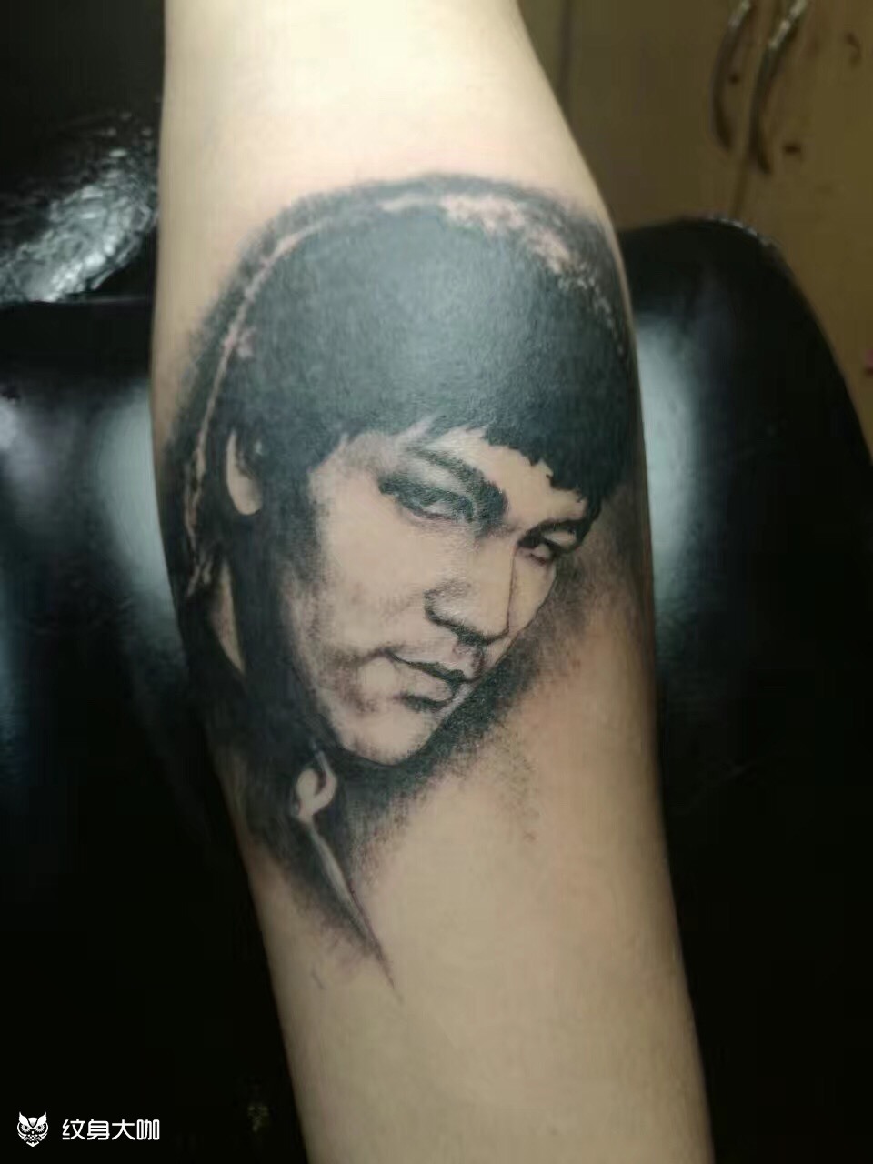 李小龙_纹身图案手稿图片_雕健的纹身作品集