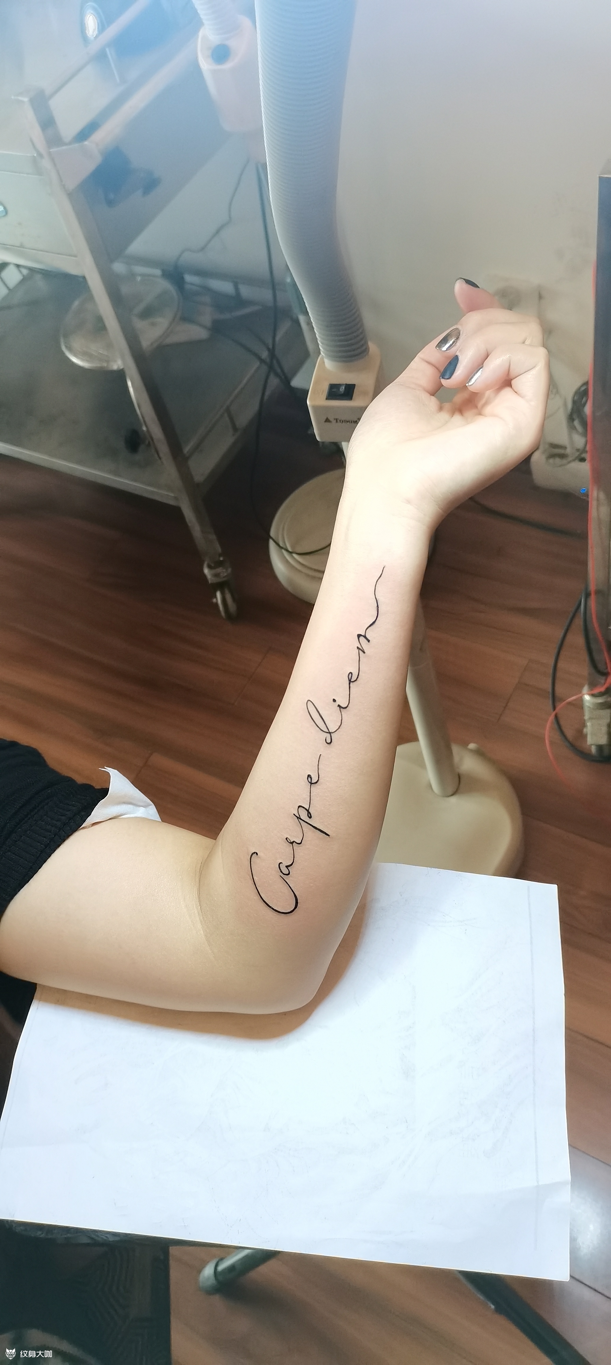 299英文_纹身图案手稿图片_丁先生的纹身作品集