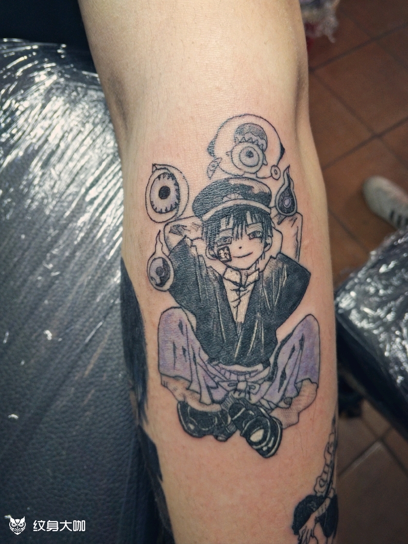 铃屋什造_纹身图案手稿图片_妖精的纹身作品集