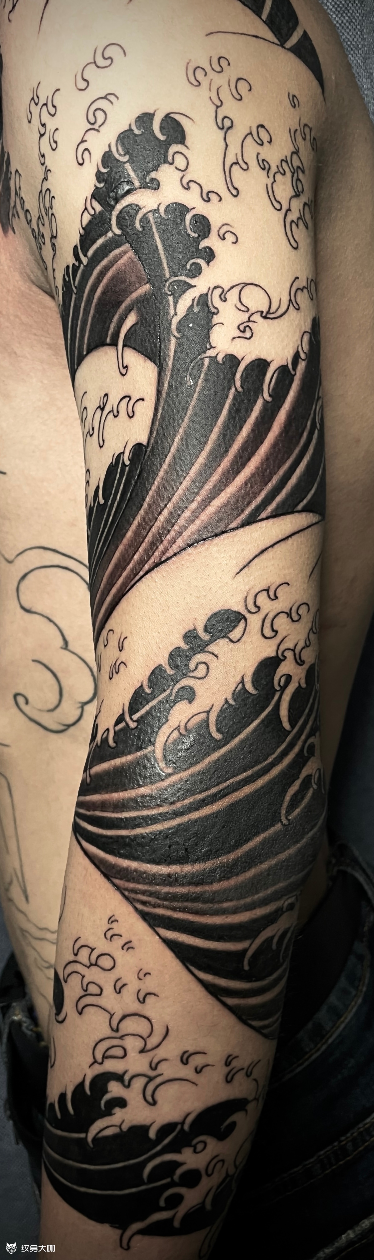 水浪_纹身吧社区 - 纹身大咖