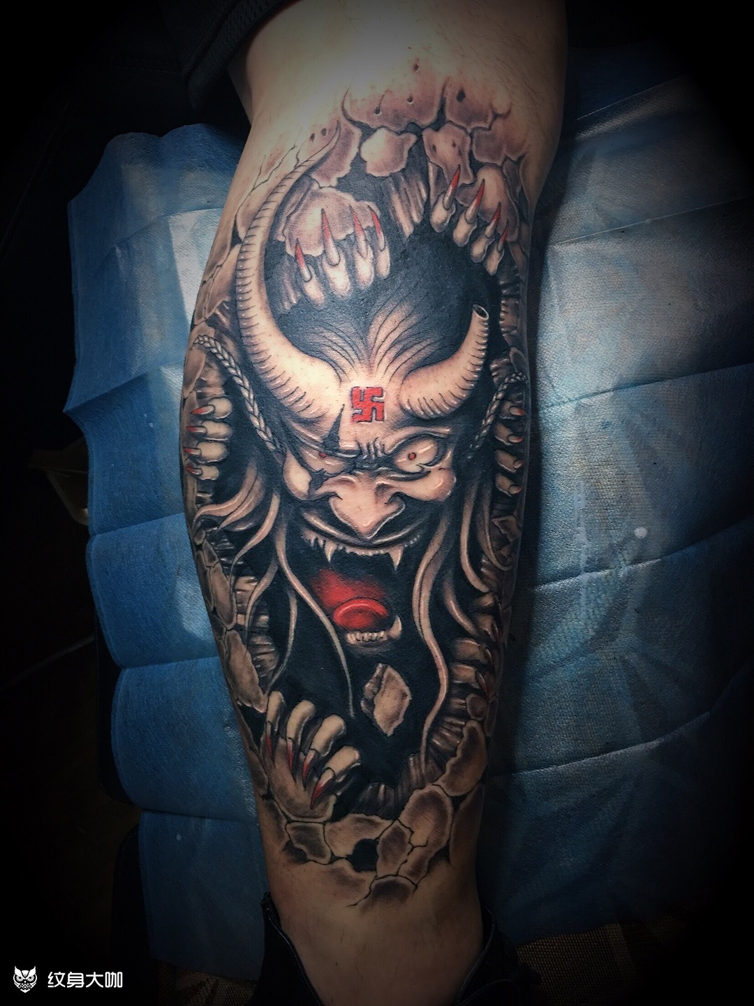 原创纹身73般若封印