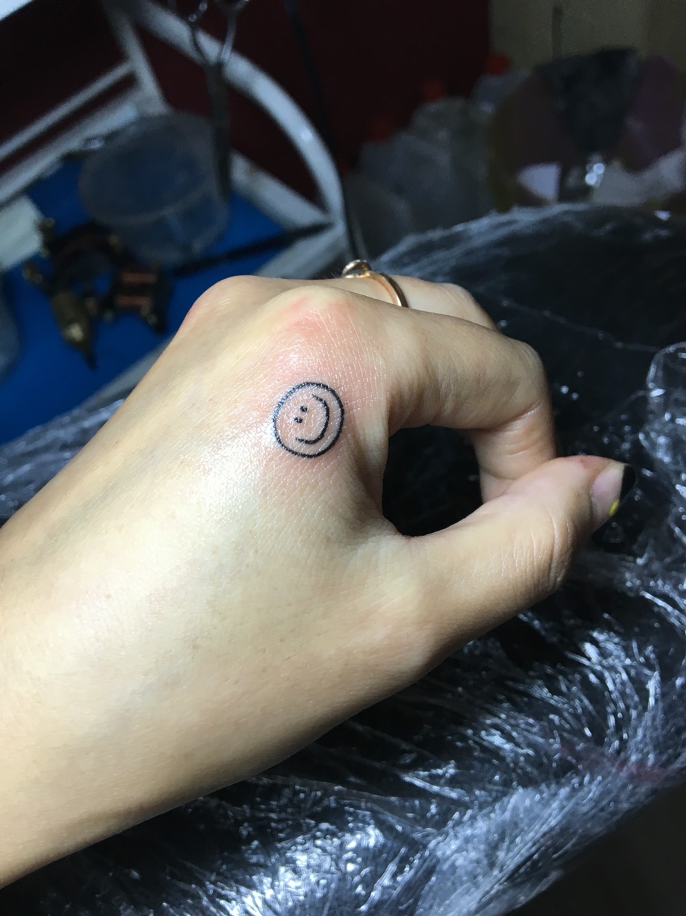 笑脸_纹身图案手稿图片_惠民一铭纹身的纹身作品集