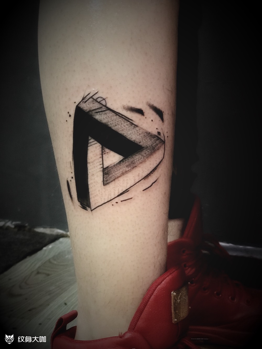 三角_纹身图案手稿图片_鬼鬼的纹身作品集