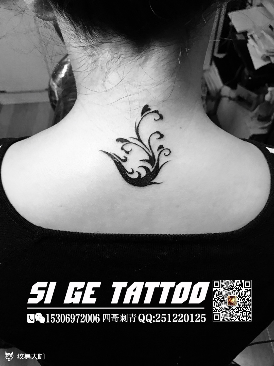 小图腾_纹身图案手稿图片_谢享青的纹身作品集