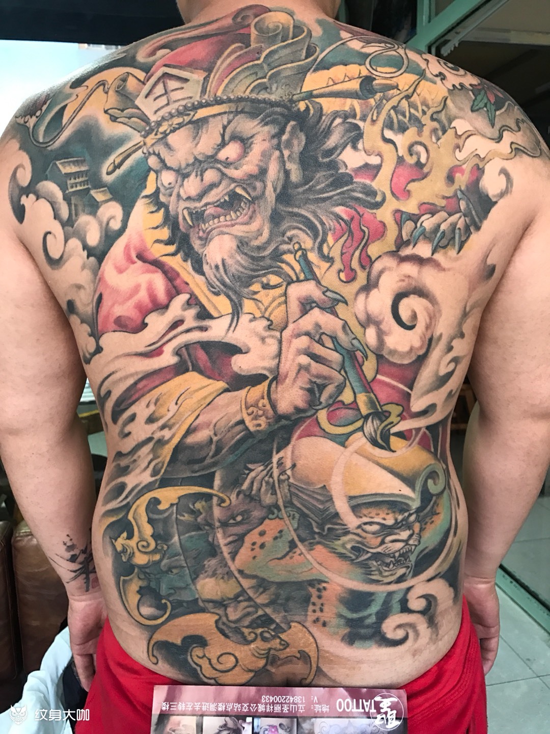 阎王_纹身图案手稿图片_鞍山纹身圣刺青林子的纹身作品集