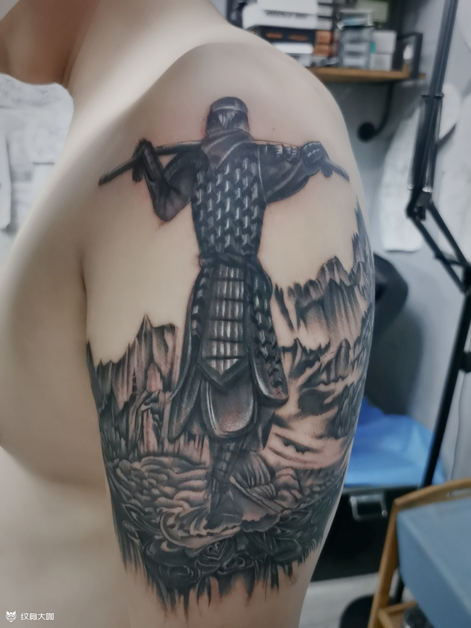 至尊宝_纹身图案手稿图片_jason的纹身作品集