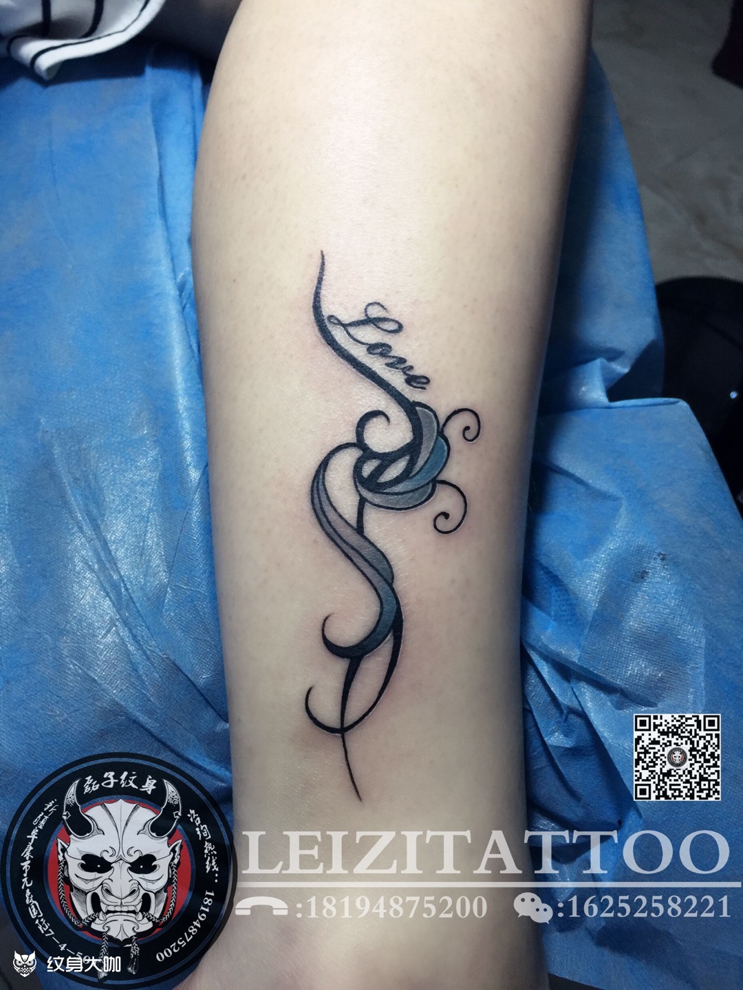 藤蔓_纹身图案手稿图片_磊子的纹身作品集