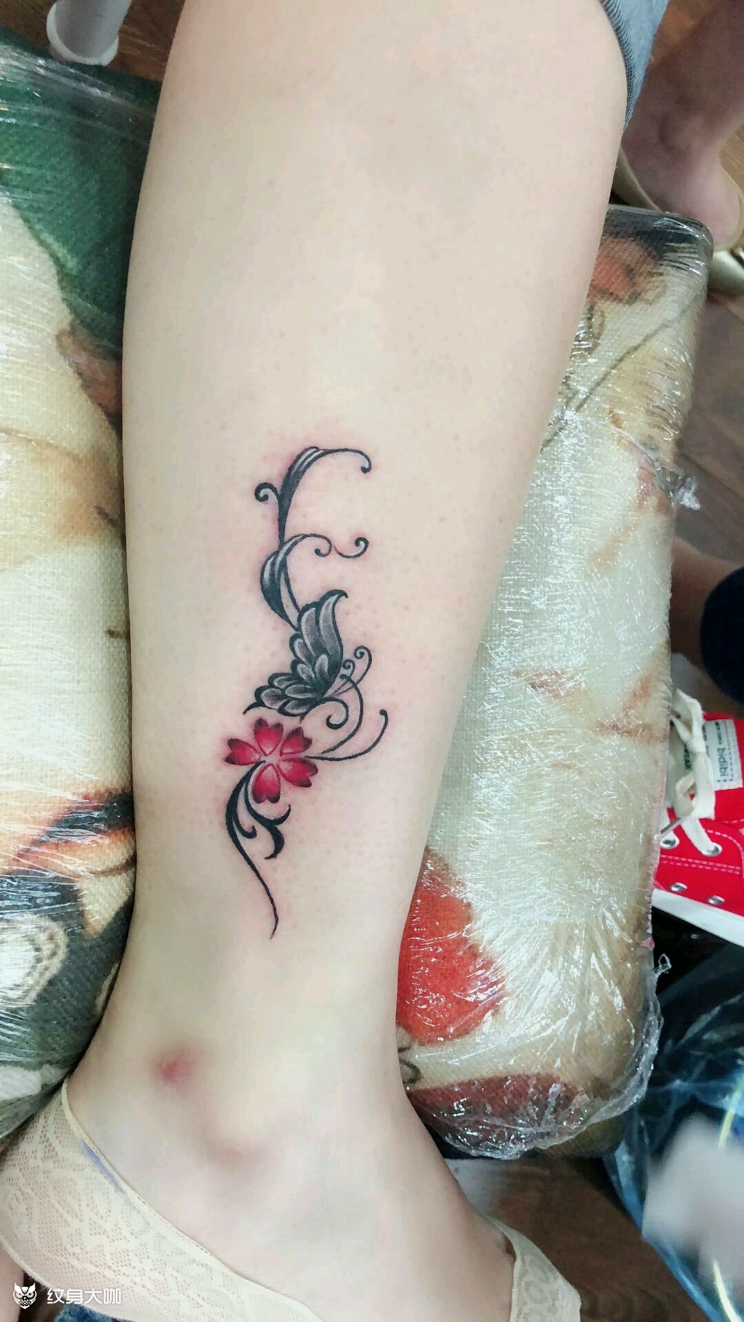 小花_纹身图案手稿图片_silence的纹身作品集