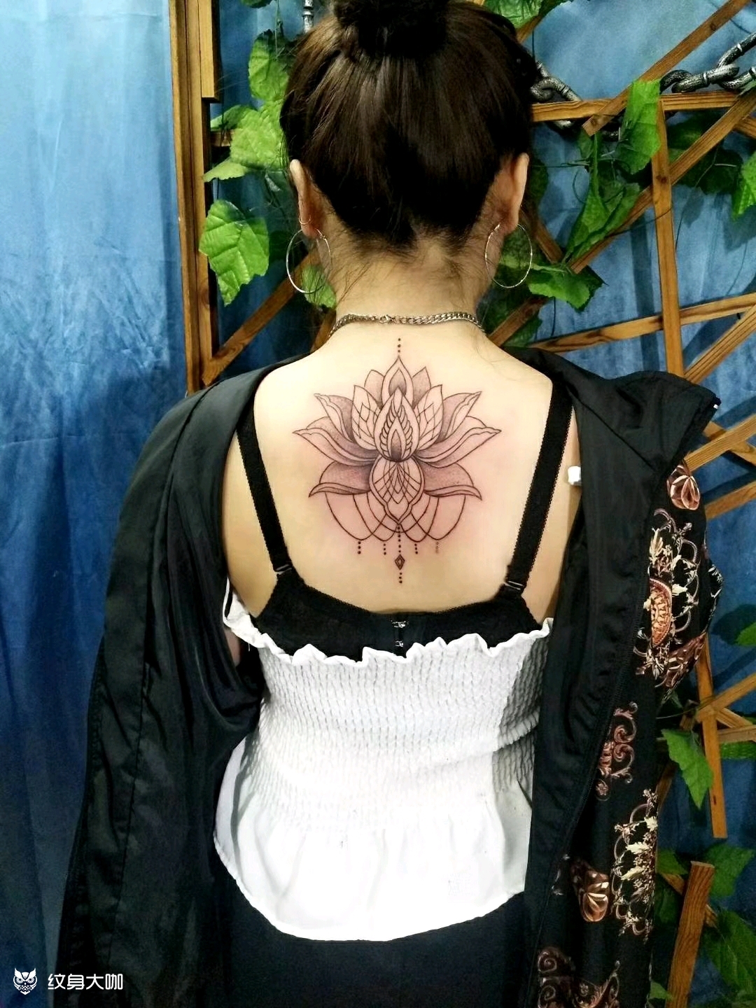 樊花纹身_纹身图案手稿图片_笑哥很正经的纹身作品集