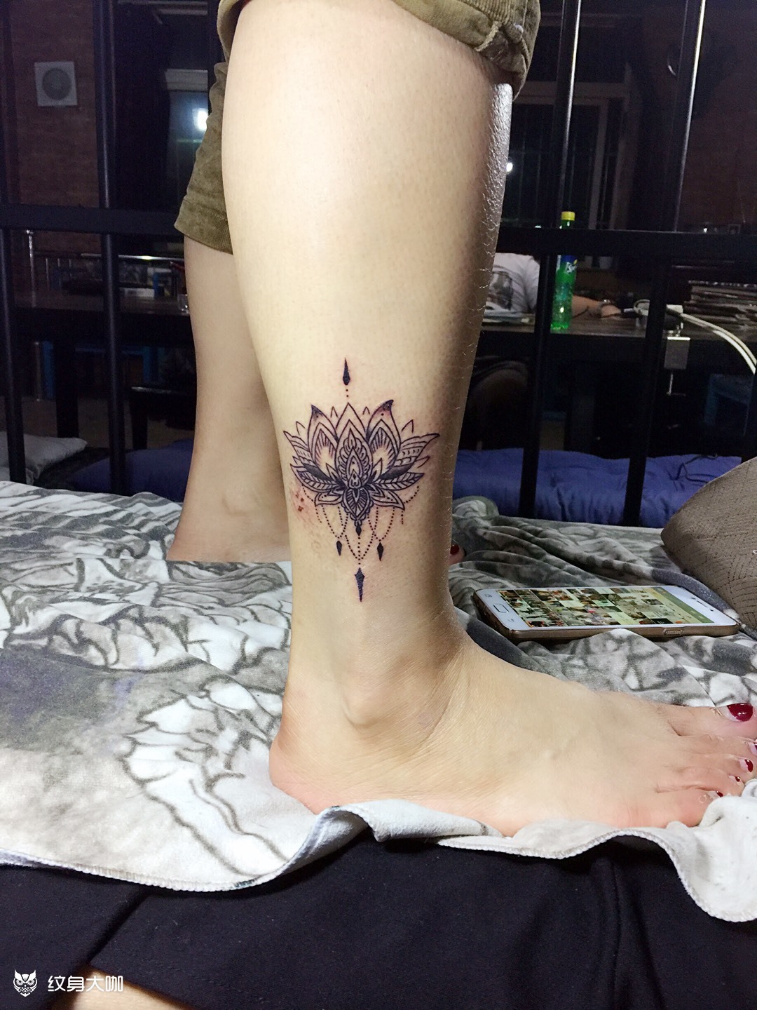 樊花_纹身图案手稿图片_聚龙堂小辉的纹身作品集