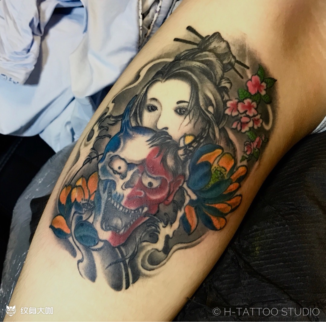 纹身图案手稿图片_纹青师