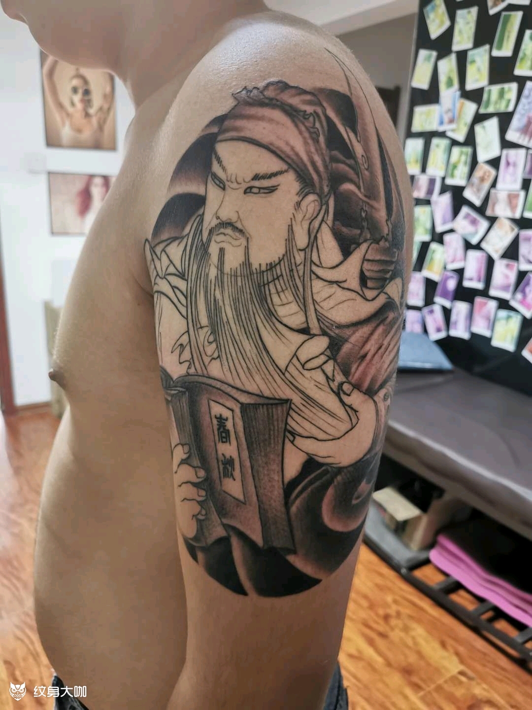 关公_纹身图案手稿图片_郭瑞的纹身作品集