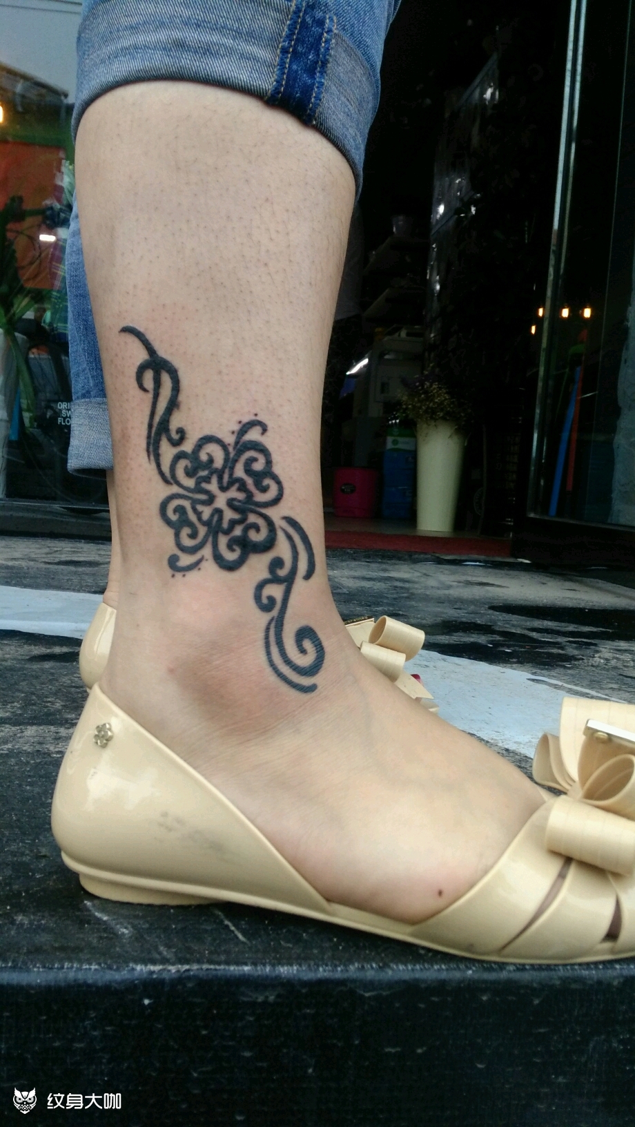 平安草_纹身图案手稿图片_鬼 玲刺青~潇哥的纹身作品集