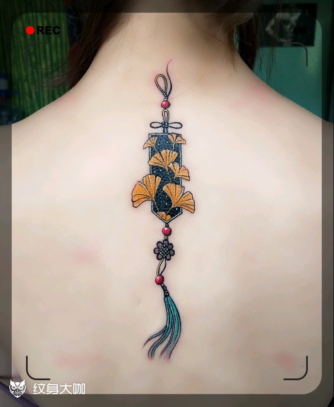 中国风,中国结_纹身图案手稿图片_lc·刺文化(阿超)的纹身作品集