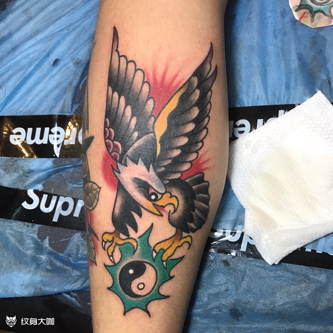 old school _纹身图案手稿图片_柯南的纹身作品集