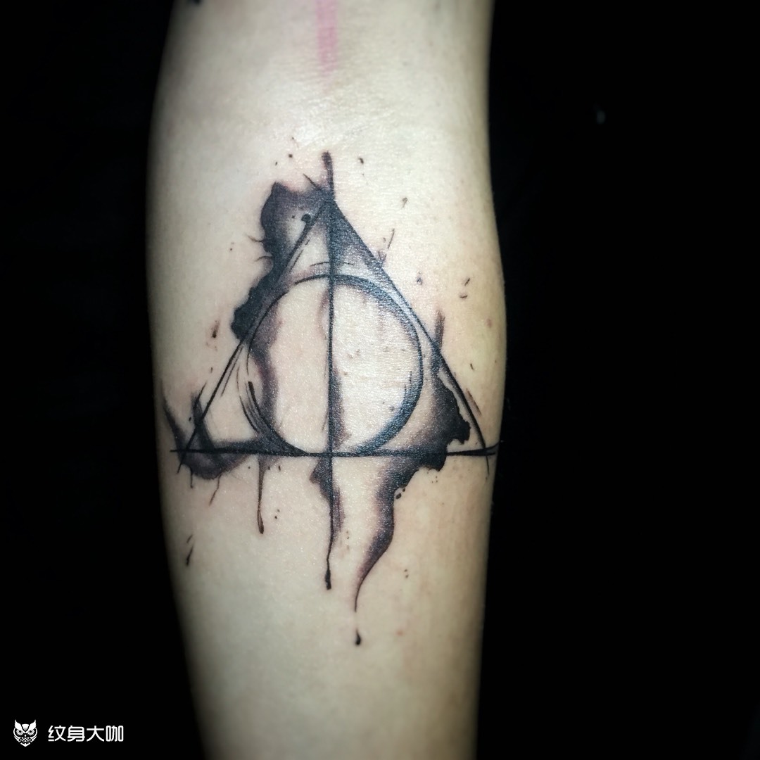 三角_纹身图案手稿图片_echo的纹身作品集