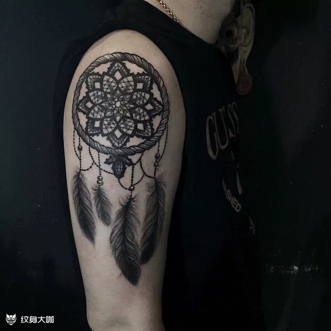 风铃_纹身图案手稿图片_小初曦儿的纹身作品集