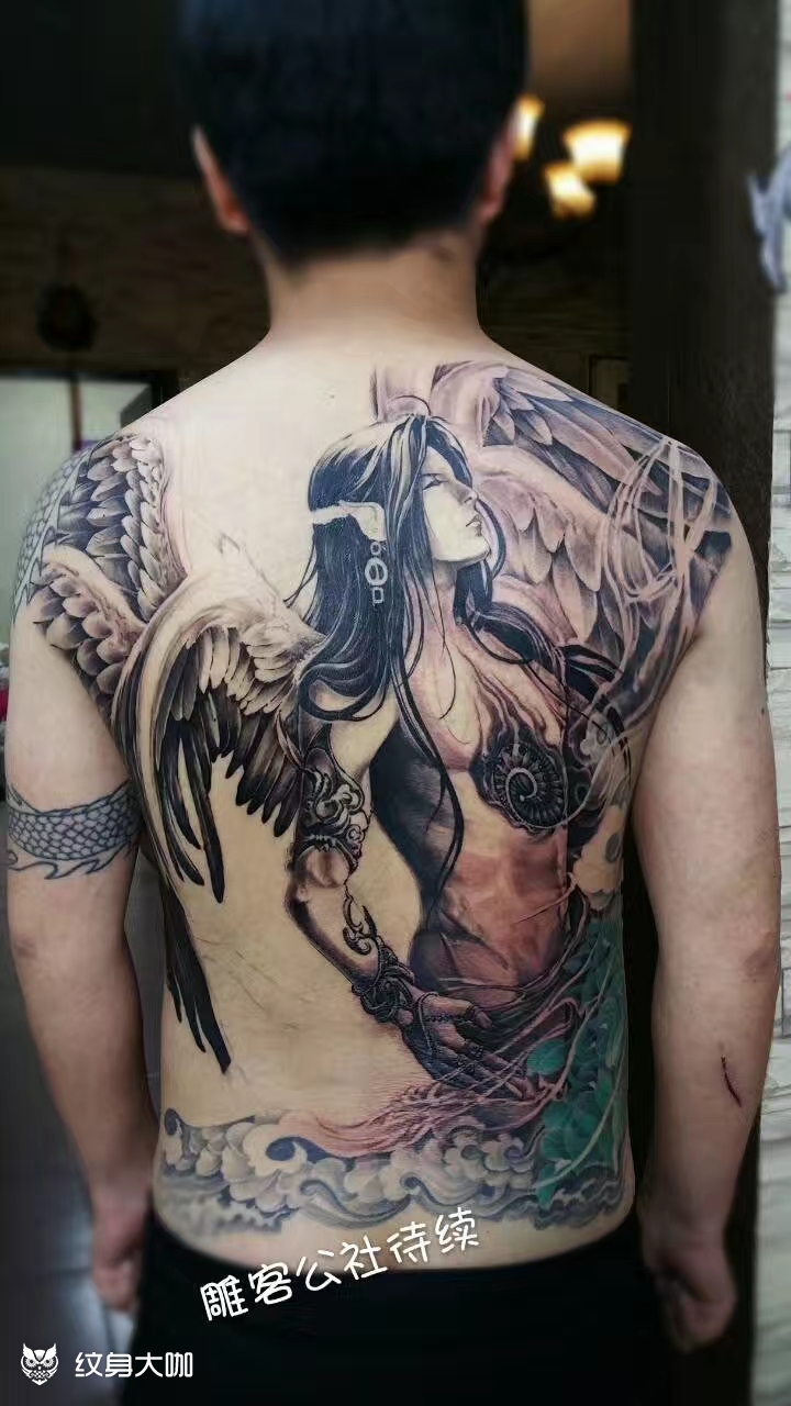 六翼天使遮盖修改添加 《六_纹身吧社区 - 纹身大咖