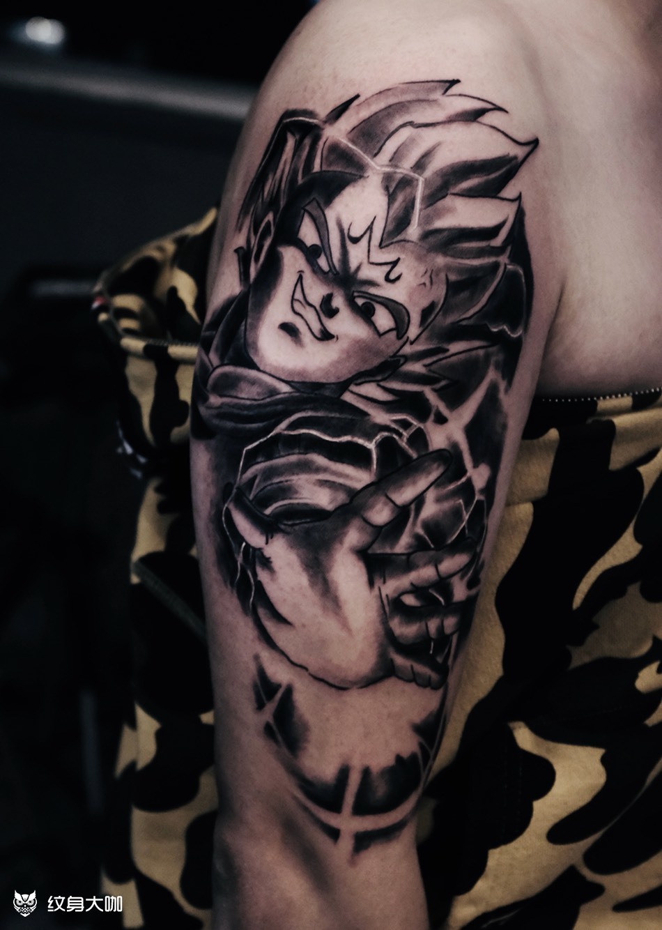 贝吉塔_纹身图案手稿图片_parsons的纹身作品集