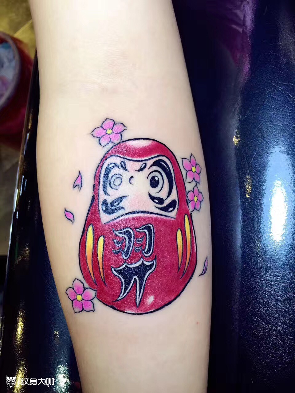 达摩不倒翁eb_纹身图案手稿图片_良良的纹身作品集