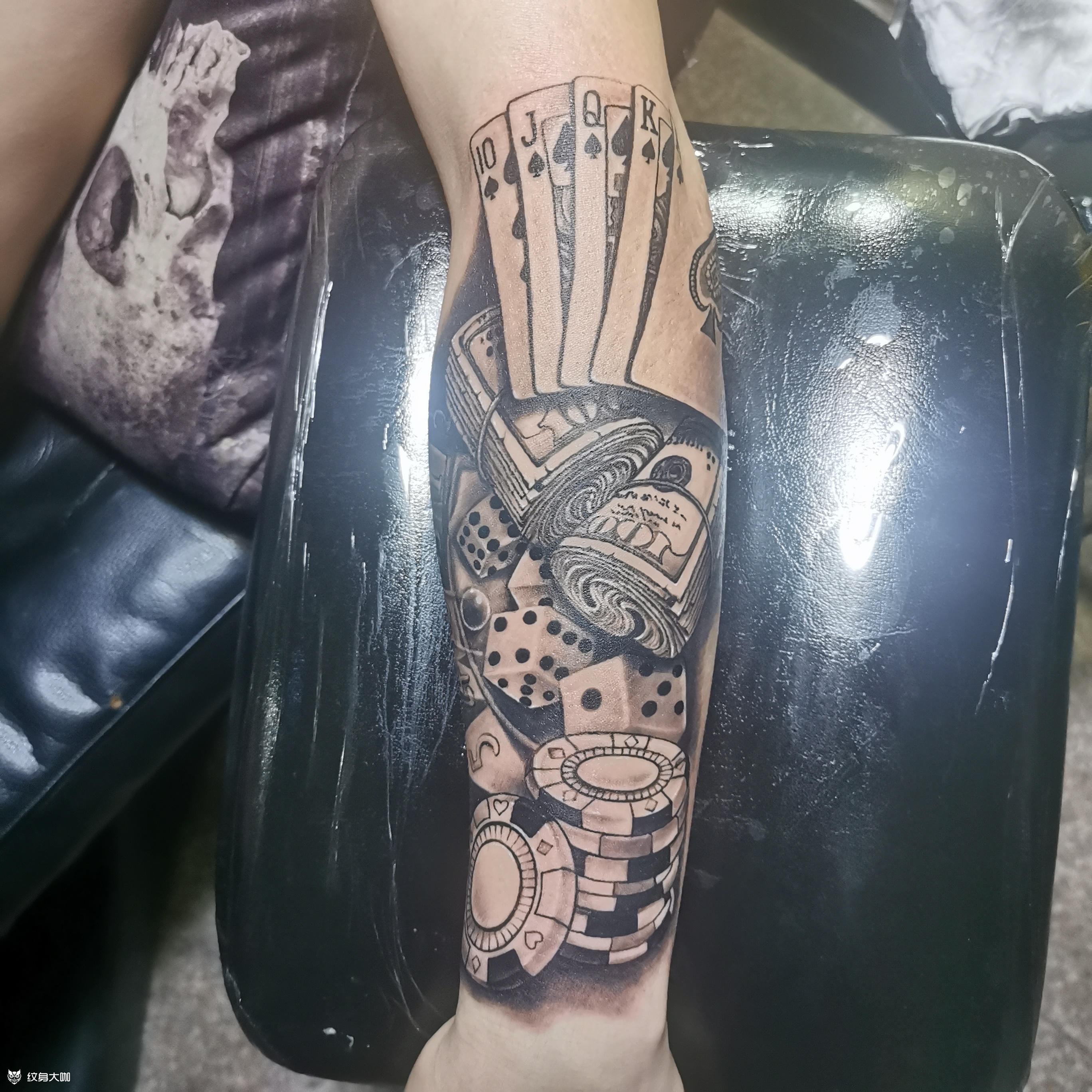 赌神_纹身图案手稿图片_夏云鹏的纹身作品集