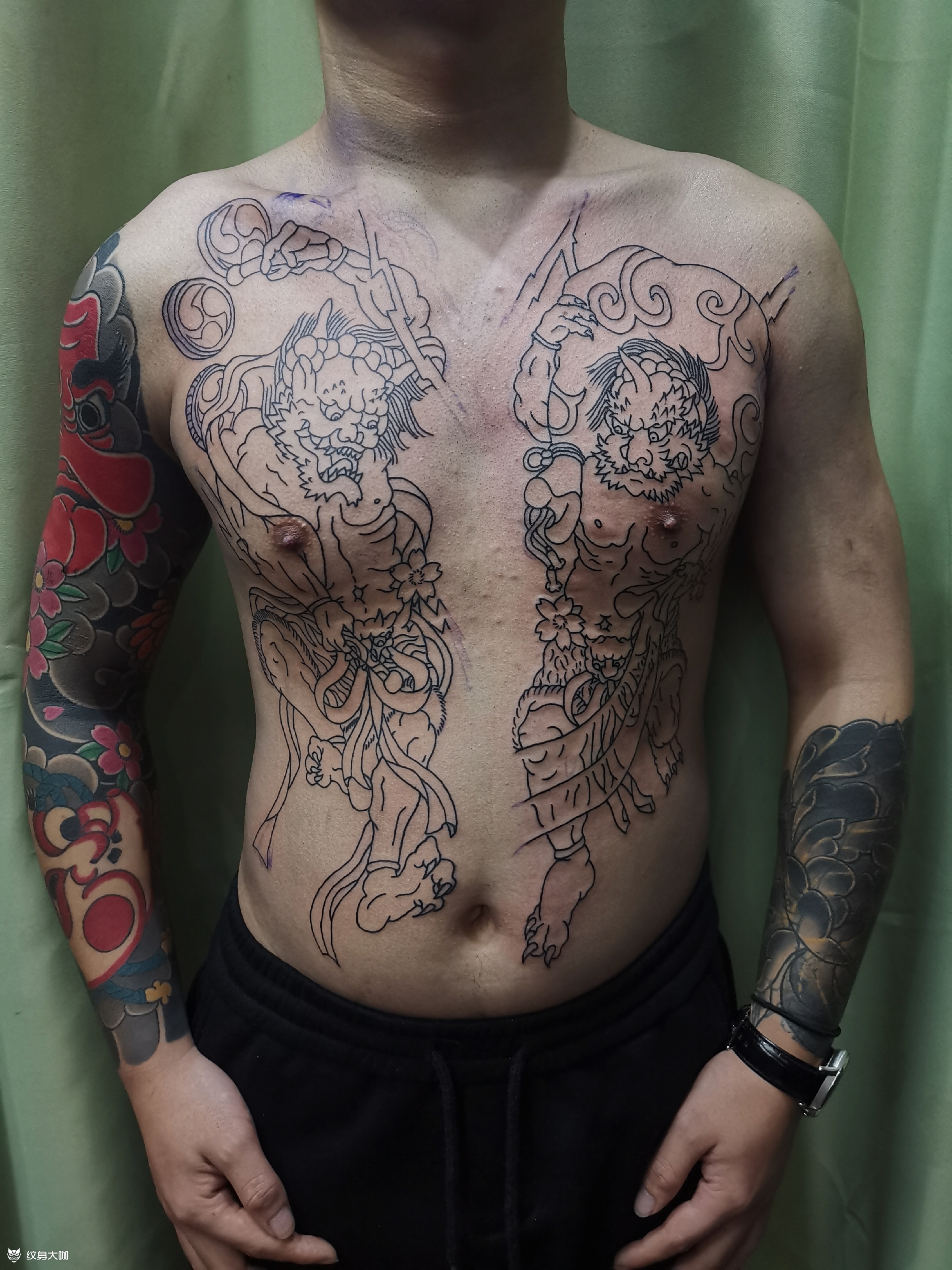 雷神风神开衫未完成