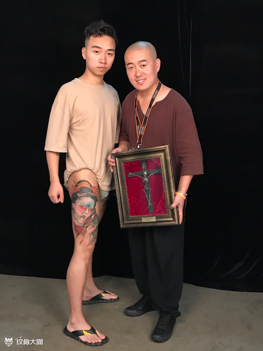 上海极限纹身展摘获现场第一名