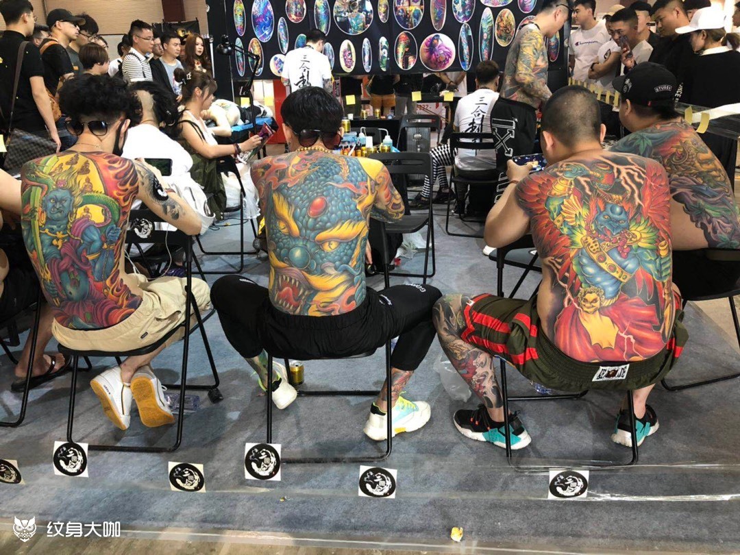 中国廊坊纹身艺术展太了不起了 