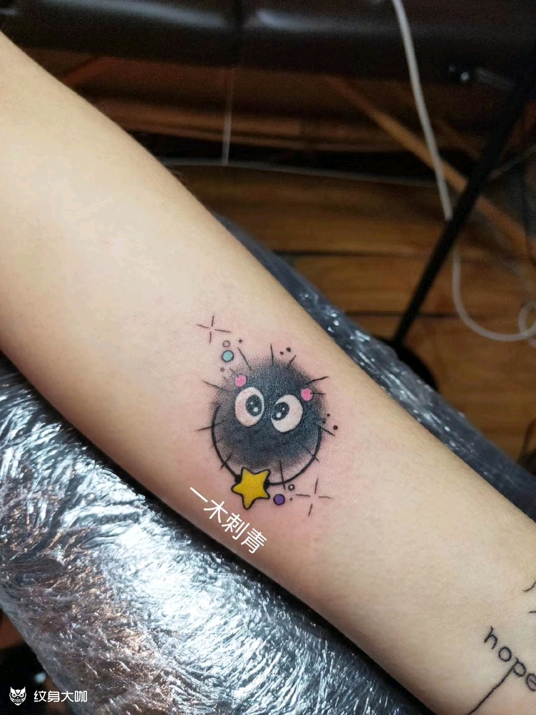 小煤球宫崎骏笔下的小煤球._纹身吧社区 - 纹身大咖