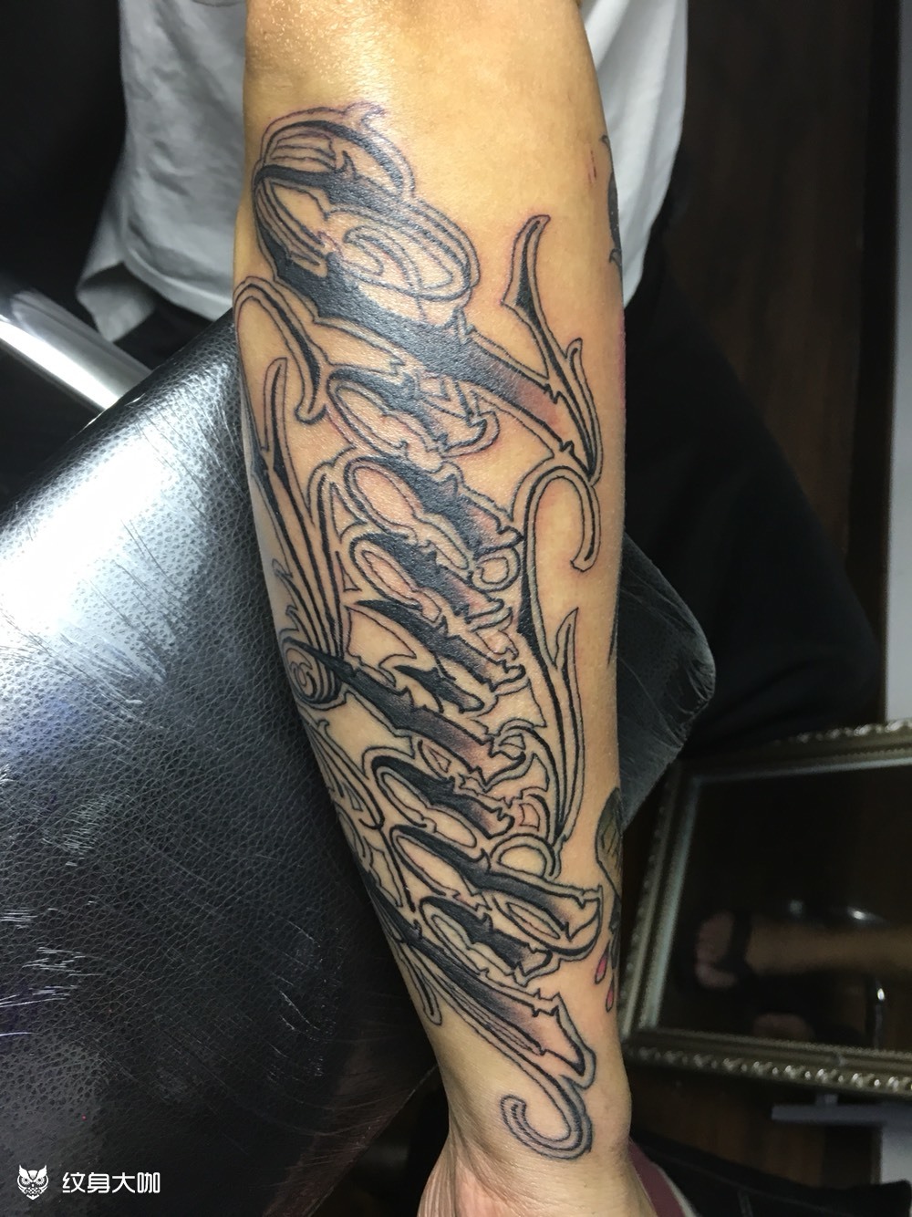 奇卡诺_纹身图案手稿图片_kk的纹身作品集