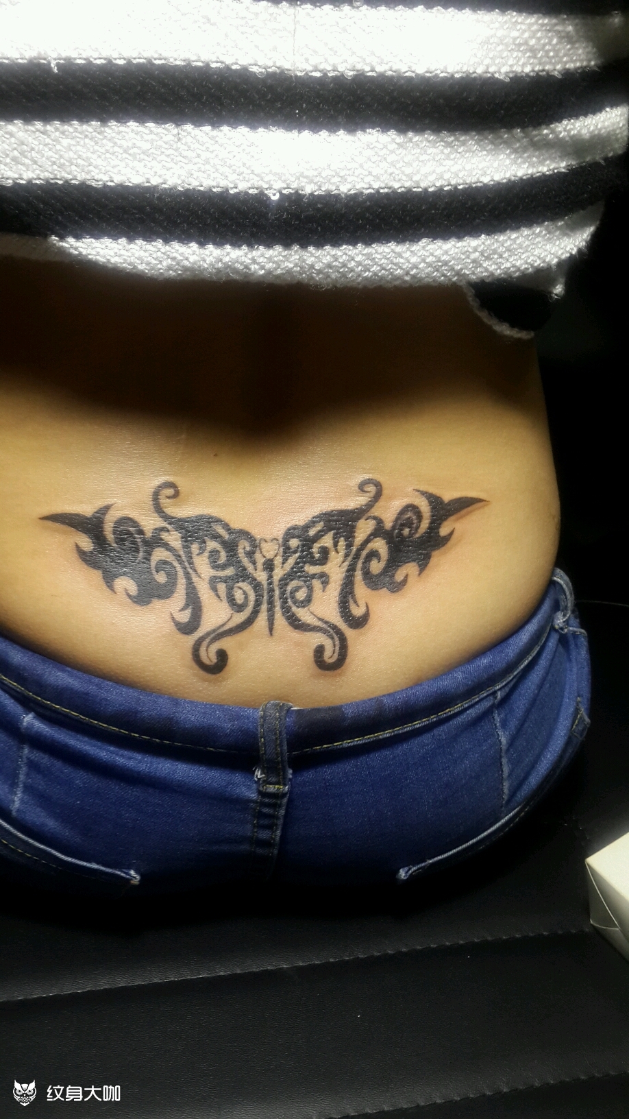 腰花_纹身图案手稿图片_李毅的纹身作品集