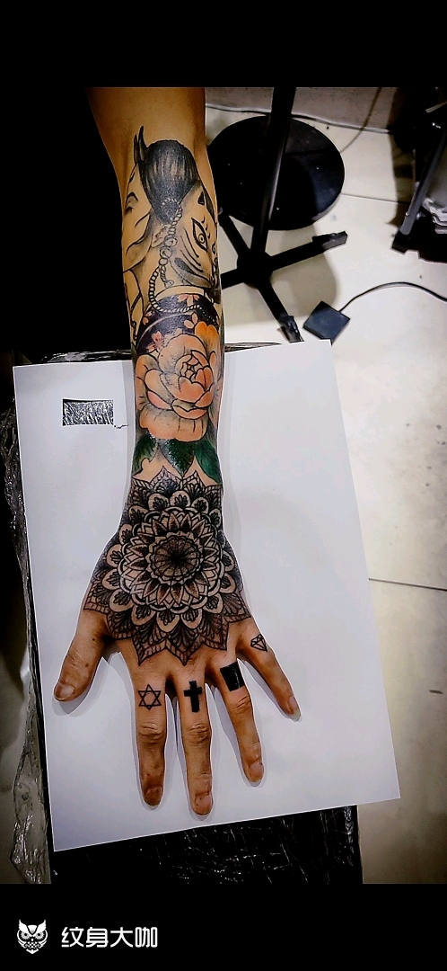 曼陀罗花_纹身吧社区 - 纹身大咖