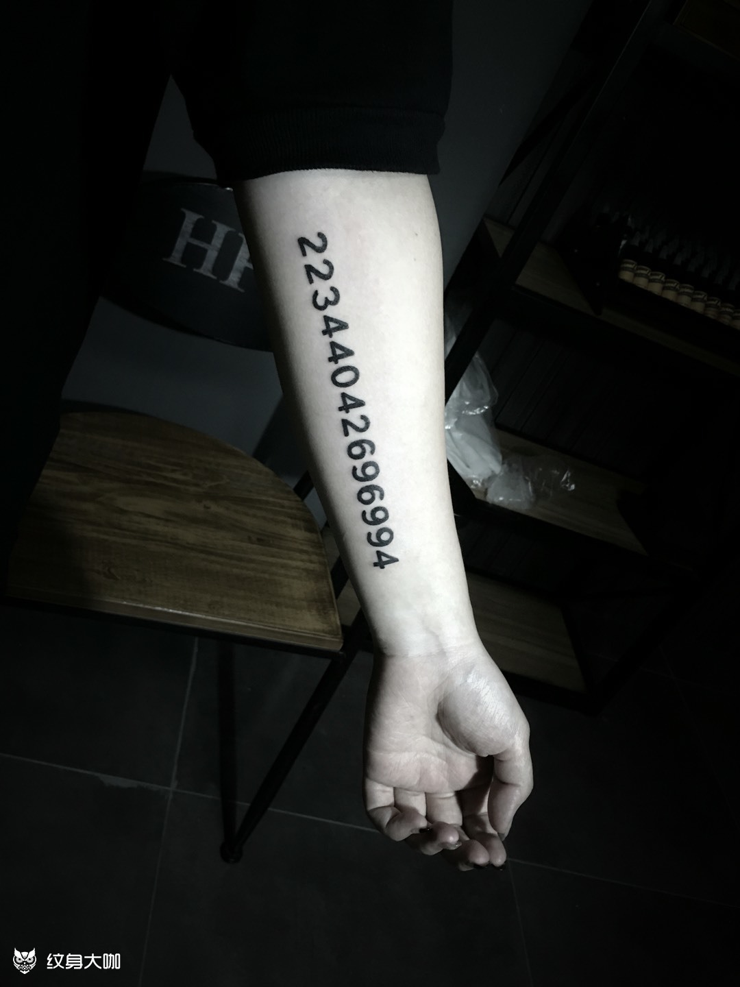 字_纹身图案手稿图片_seven的纹身作品集