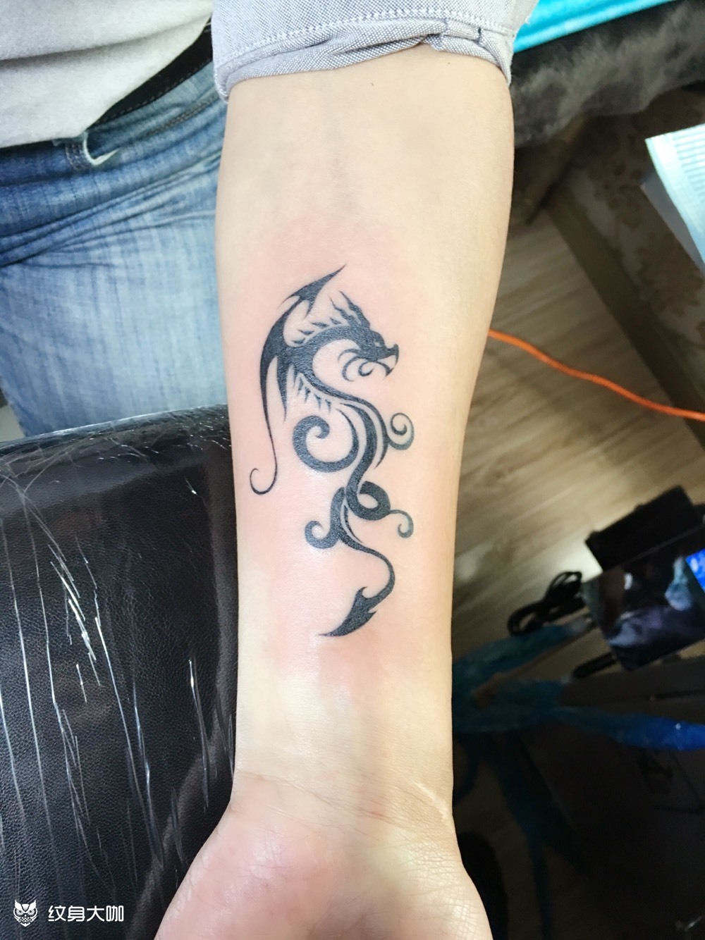 龙图_纹身图案手稿图片_雷龙的纹身作品集