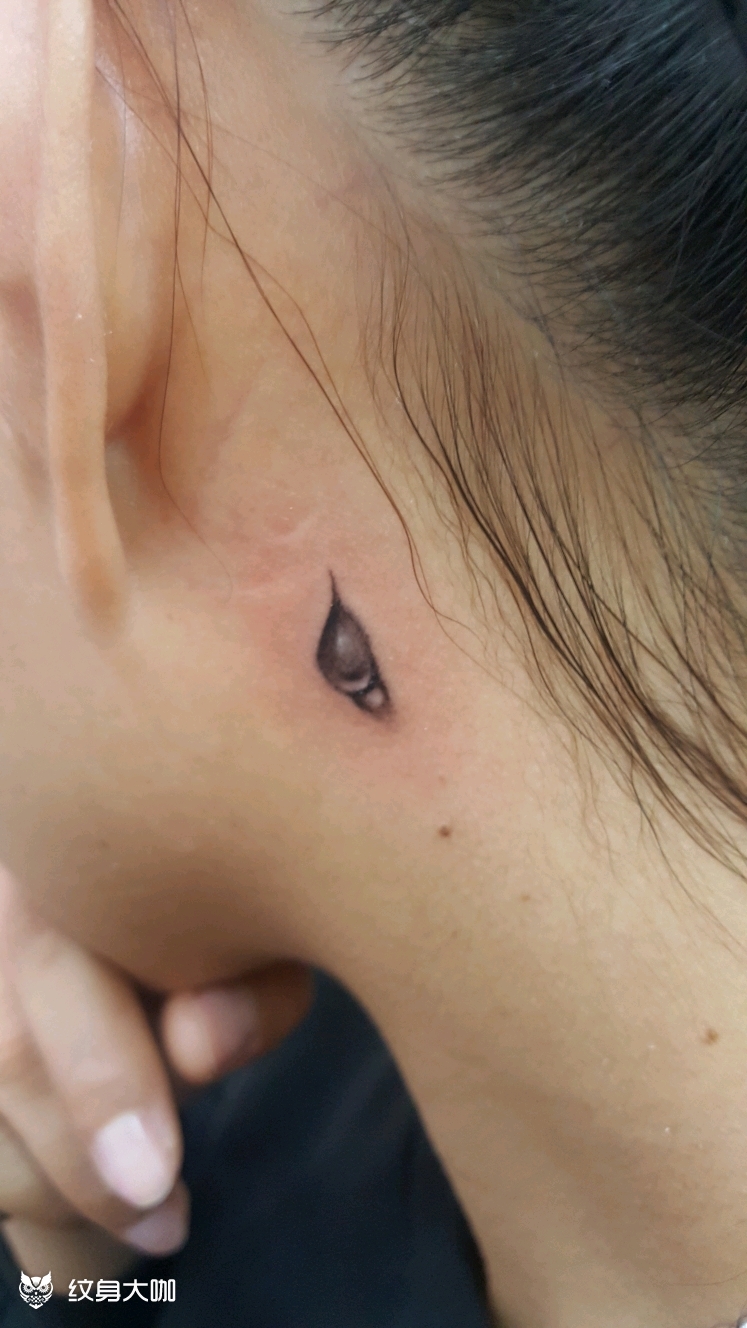 水滴_纹身图案手稿图片_君61不见的纹身作品集